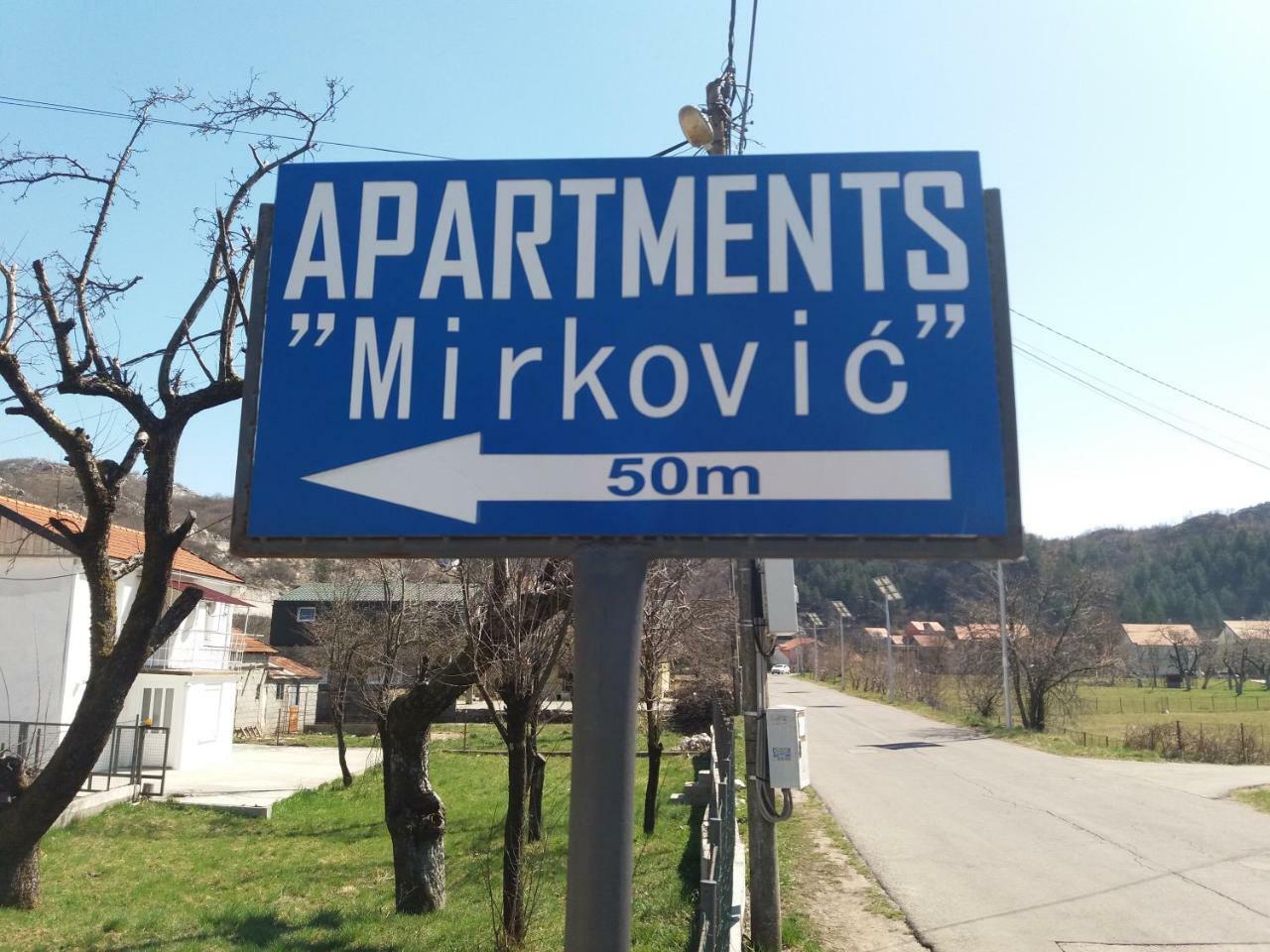 סטינג'ה Apartments Mirkovic מראה חיצוני תמונה